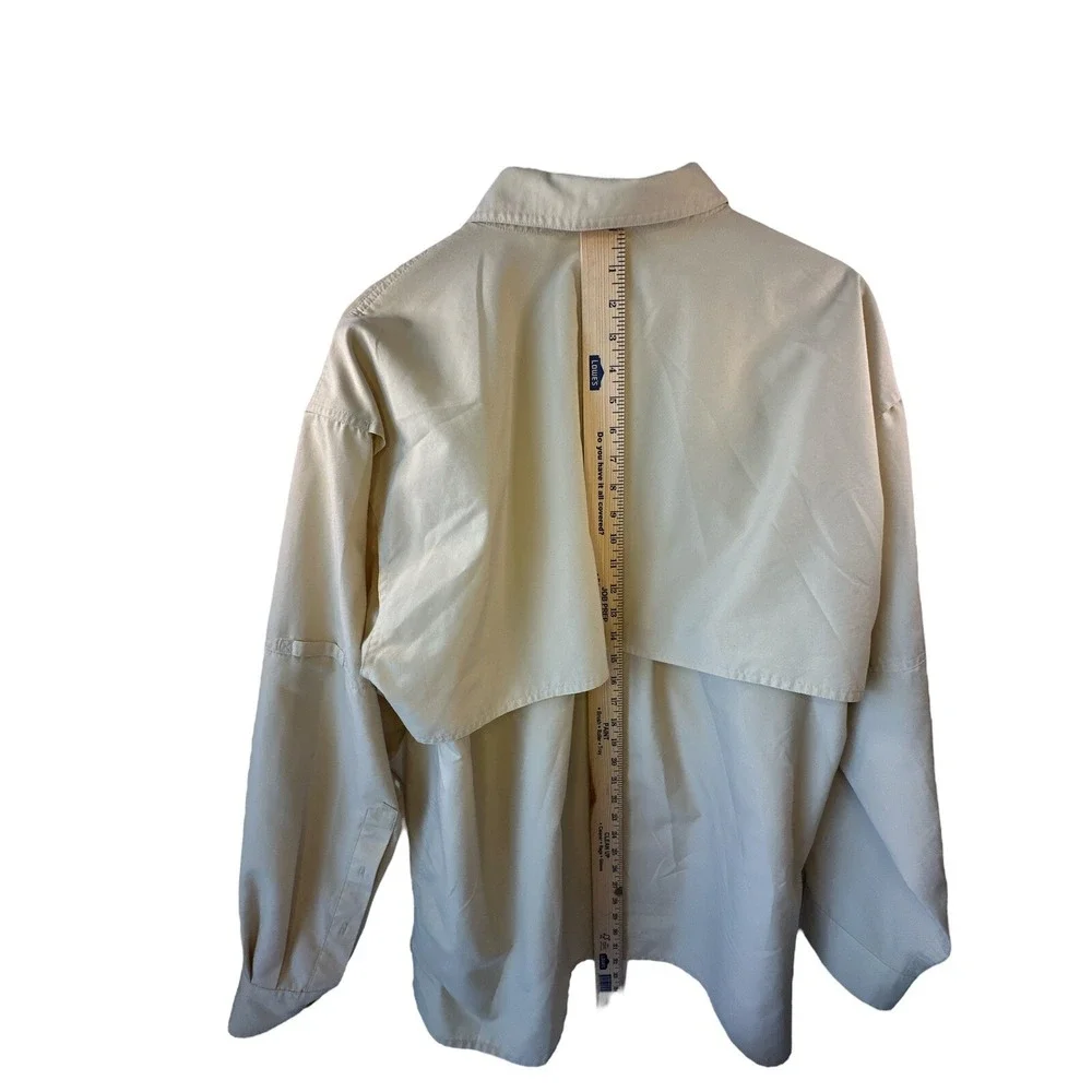 Field & Stream Since 1871 Mens Fishing Shirt Ivory See Pictures For Measurements